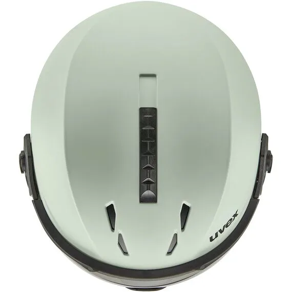 UVEX INSTINCT VISOR kask narciarski hardshell z goglami zielony, Kolor: zielony, Waga: 1, Rozmiar: 53-56, 3 zdjęcie