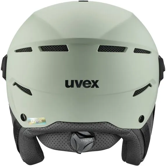 UVEX INSTINCT VISOR kask narciarski hardshell z goglami zielony, Kolor: zielony, Waga: 1, Rozmiar: 53-56, 2 zdjęcie