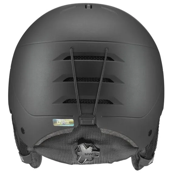 UVEX Kask narciarski hardshell z regulacją Wanted szary, Kolor: czarny, Rozmiar: 58-61, 2 zdjęcie UVEX Kask narciarski hardshell z regulacją Wanted szary, Kolor: czarny, Rozmiar: 58-61, 2 zdjęcie