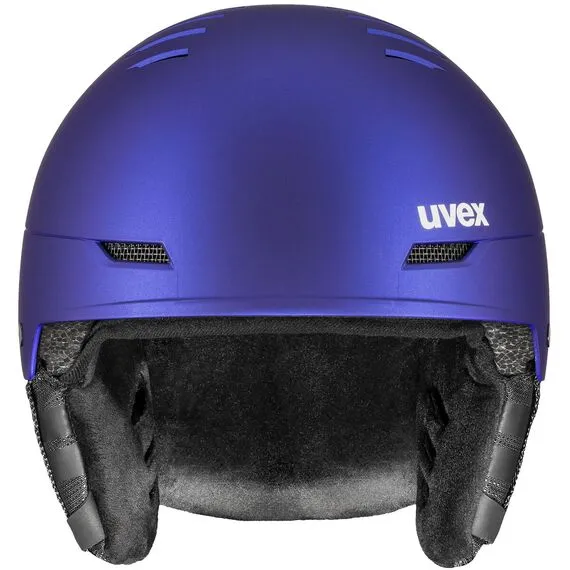 UVEX Kask narciarski hardshell z regulacją Wanted szary, Kolor: granatowy, Rozmiar: 54-58, 5 zdjęcie