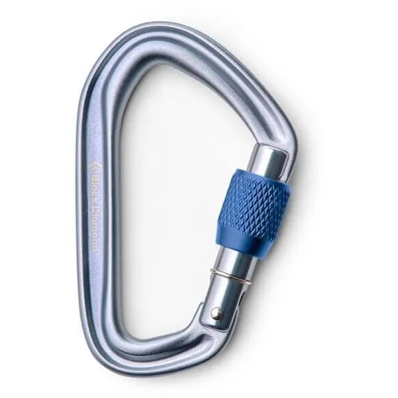 Black Diamond Zakręcany Karabinek Hotforge Screw Gate Cara Gray