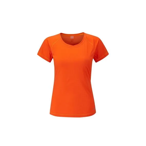Rab Koszulka damska INTERVAL TEE WMNS YOKO pomarańczowa, Kolor: inny, Waga: 0.5, Rozmiar: L