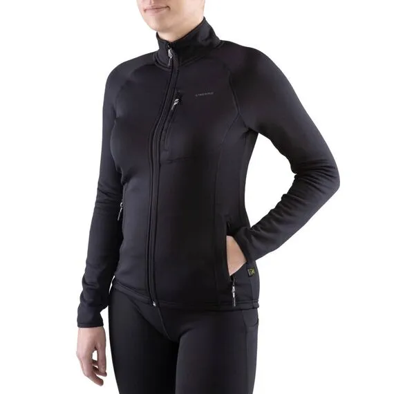 Viking Bluza damska Jukon Lady czarna Polartec Power Stretch, Kolor: czarny, Waga: 1, Rozmiar: M