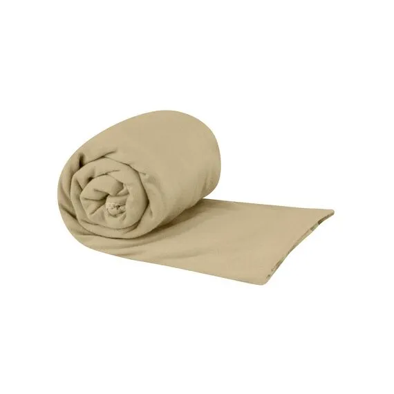 Sea to Summit Ręcznik szybkoschnący Pocket Towel beżowy, Kolor: beżowy, Waga: 0.5, Rozmiar: M, 2 zdjęcie