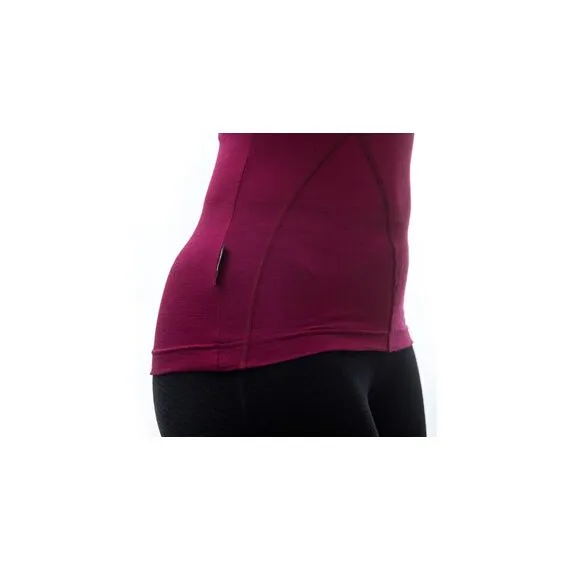 Sensor Koszulka damska MERINO Active Sleeveless lilla, Kolor: fioletowy, Waga: 0.5, Rozmiar: S, 2 zdjęcie