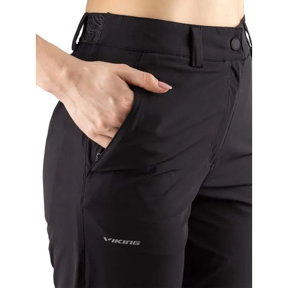 Viking Spodnie damskie Expander Ultralight Lady czarne, Kolor: czarny, Waga: 0.5, Rozmiar: XS, 2 zdjęcie Viking Spodnie damskie Expander Ultralight Lady czarne, Kolor: czarny, Waga: 0.5, Rozmiar: XS, 2 zdjęcie