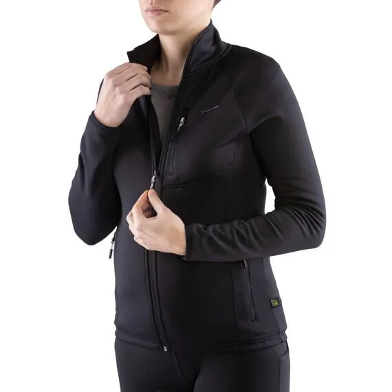 Viking Bluza damska Jukon Lady czarna Polartec Power Stretch, Kolor: czarny, Waga: 1, Rozmiar: M, 3 zdjęcie
