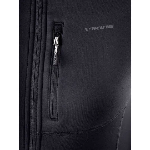 Viking Bluza damska Jukon Lady czarna Polartec Power Stretch, Kolor: czarny, Waga: 1, Rozmiar: M, 2 zdjęcie