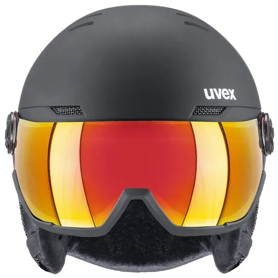 Kask narciarski UVEX Wanted Visor, Kolor: czarny, Rozmiar: 56-58, 2 zdjęcie