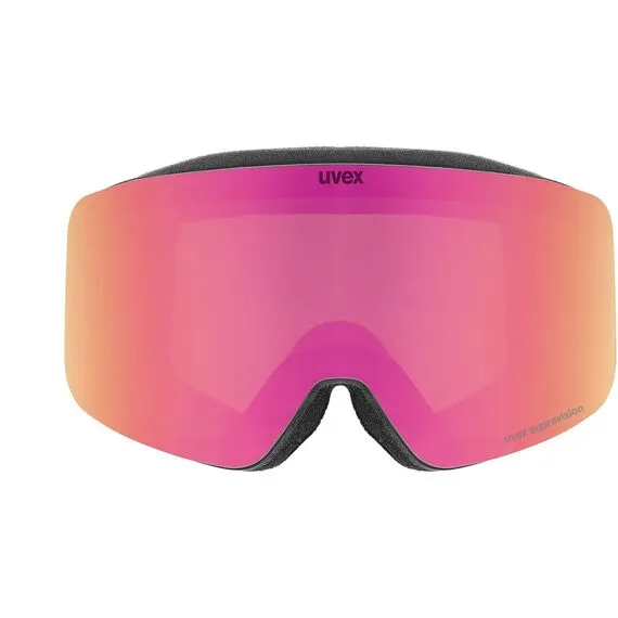 UVEX gogle narciarskie z technologią supravision pwdr FM zielone, Kolor: różowy, Rozmiar: one size, 2 zdjęcie