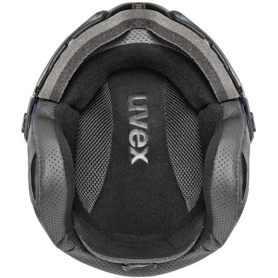 Kask narciarski UVEX Instinct Visor, Kolor: granatowy, Waga: 0.5, Rozmiar: 59-61, 6 zdjęcie