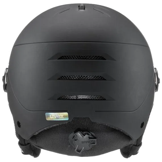 Kask narciarski UVEX Wanted Visor, Kolor: czarny, Rozmiar: 56-58, 5 zdjęcie