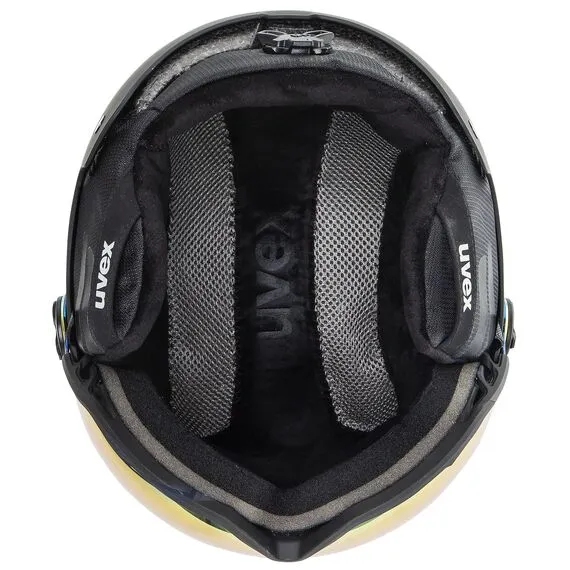 Kask narciarski UVEX Wanted Visor, Kolor: czarny, Rozmiar: 56-58, 3 zdjęcie