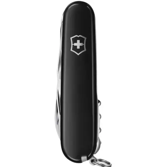 VICTORINOX scyzoryk  Huntsman 91mm Celidor czarny, Kolor: czarny, 2 zdjęcie