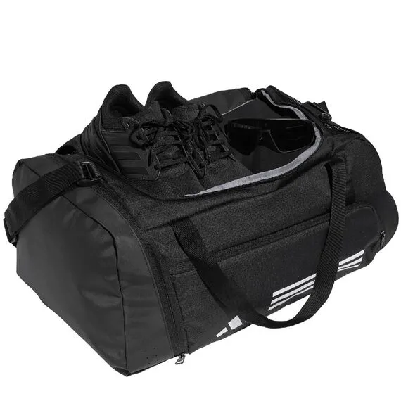 ADIDAS Torba Essentials 3-Stripes Duffel Bag M czarna IP9863, Kolor: czarny, Rozmiar: one size, 4 zdjęcie