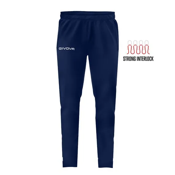 GIVOVA spodnie dresowe męskie treningowe P022 granatowy, Kolor: granatowy, Rozmiar: XL