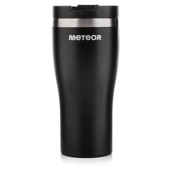 METEOR kubek termiczny na gorące napoje 480 ml BBP Free czarny