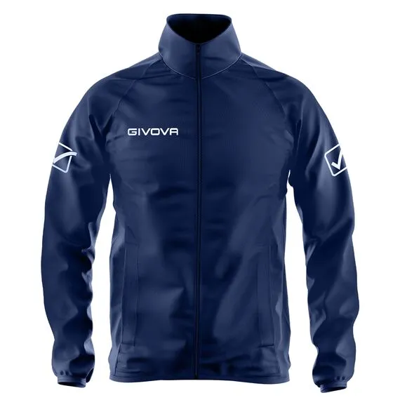 GIVOVA kurtka przeciwdeszczowa ortalion sportowy BASICO granatowy, Kolor: granatowy, Rozmiar: L