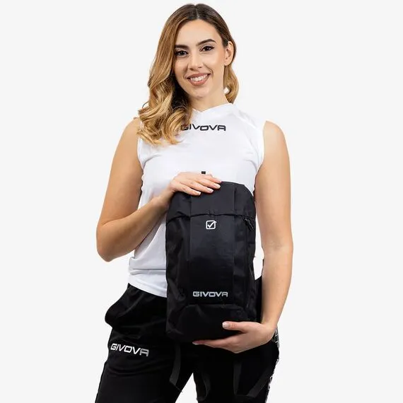 GIVOVA plecak sportowy miejski 14L czarny, Kolor: czarny, Rozmiar: one size, Pojemność (litry): 14, 3 zdjęcie
