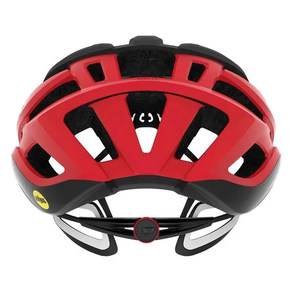 GIRO kask rowerowy lekki z technologią MIPS AGILIS czarny/czerwony, Kolor: czerwony, Rozmiar: 59-63, 3 zdjęcie