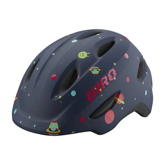GIRO kask rowerowy juniorski z regulacją SCAMP granatowy, Kolor: granatowy, Rozmiar: XS (45-49 cm)