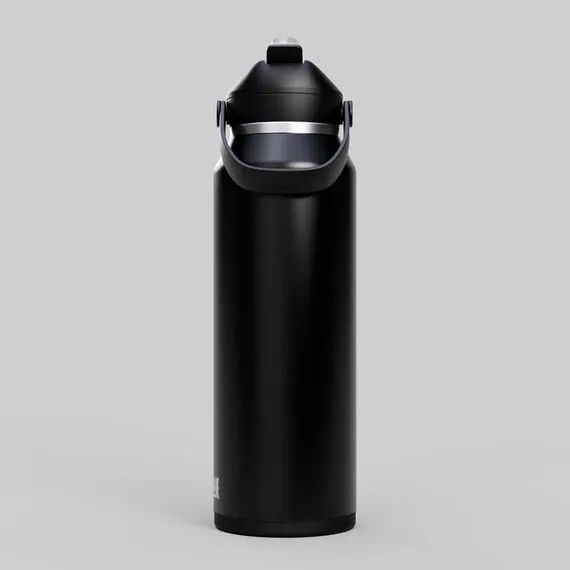 Butelka termiczna CAMELBAK Thrive Flip Straw Insulated SST czarna Butelka termiczna CAMELBAK Thrive Flip Straw Insulated SST czarna