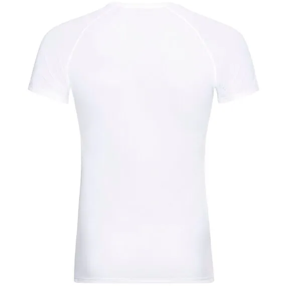 ODLO ACTIVE koszulka termoaktywna męska z krótki rękawem F-Drylight biała, Kolor: biały, Rozmiar: M, 2 zdjęcie