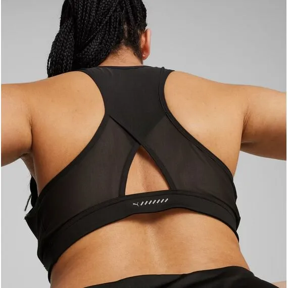 PUMA biustonosz sportowy do biegania damski 4KEEPS RUN BRA czarny, Kolor: czarny, Rozmiar: XS, 2 zdjęcie PUMA biustonosz sportowy do biegania damski 4KEEPS RUN BRA czarny, Kolor: czarny, Rozmiar: XS, 2 zdjęcie