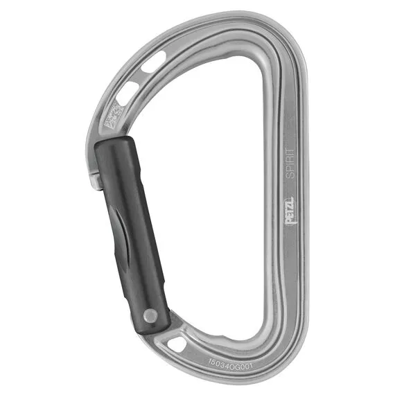 Petzl karabinek Spirit prosty szary