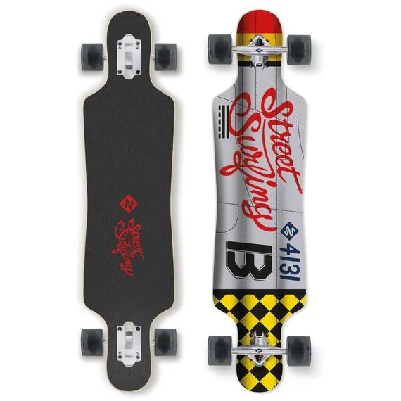 STREET SURFING Longboard Street Surfing Curve Drop Through Freeride 39" 4131