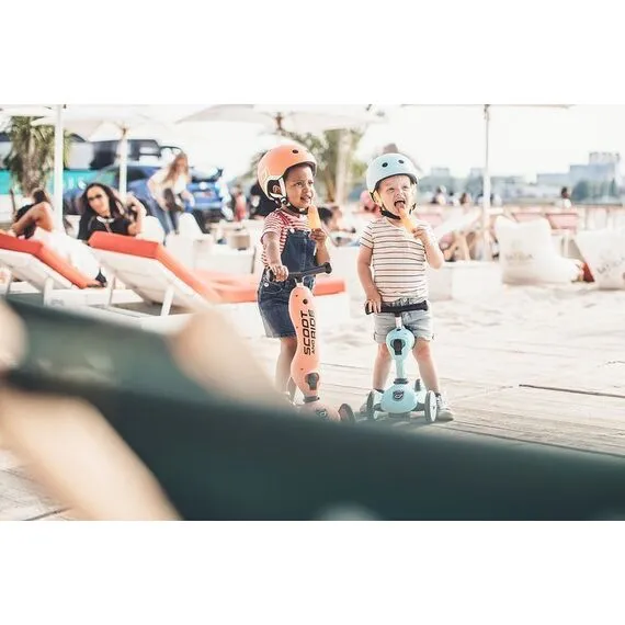 SCOOTANDRIDE Kask XXS-S dla dzieci 1-5 lat czerwony