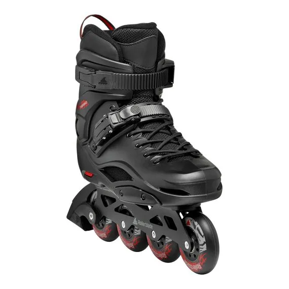 ROLLERBLADE RB80 rolki męskie do jazdy slalomowej czarne/czerwone