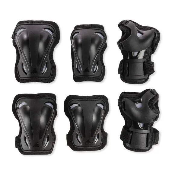 ROLLERBLADE skate gear zestaw ochraniacze na rolki czarne