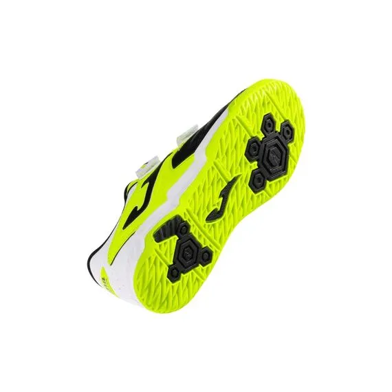 JOMA buty dziecięce piłkarskie halówki CAJS2501INV CANCHA JR 2501 żółte, Kolor: żółty, Rozmiar: 28, 4 zdjęcie