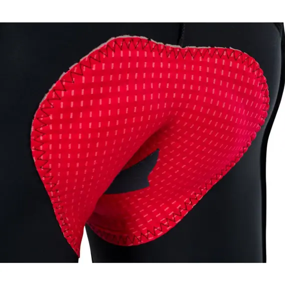 Spodenki rowerowe na szelkach męskie SILVINI Men Bib shorts GAVIA, Kolor: czarny, Rozmiar: M, 4 zdjęcie