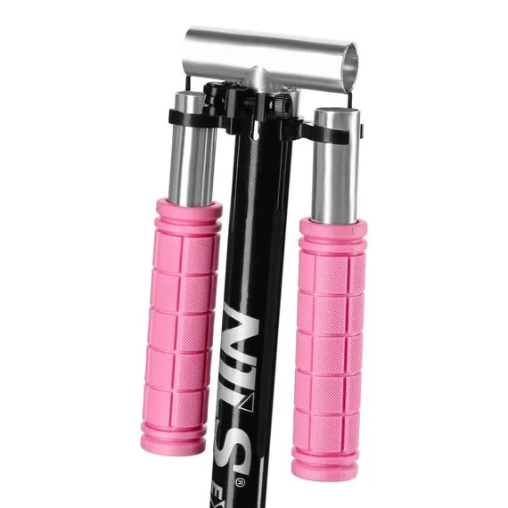 NILS EXTREME hulajnoga młodzieżowa z kauczukowymi kołami HM1302 czarna/różowa, Kolor: różowa, Waga: 4kg, 3 zdjęcie NILS EXTREME hulajnoga młodzieżowa z kauczukowymi kołami HM1302 czarna/różowa, Kolor: różowa, Waga: 4kg, 3 zdjęcie