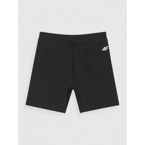 4F komplet dziecięcy dla dziewczynki na w-f koszulka, spodenki i worek na buty 4FJWSS25TAPSF024, Kolor: czarny, Rozmiar: 158/164, 7 zdjęcie