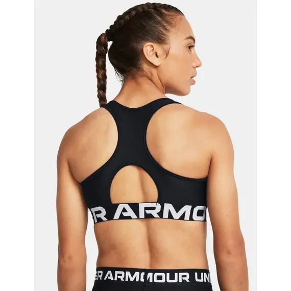 UNDER ARMOUR biustonosz sportowy do ćwiczeń HG Mid czarny, Kolor: czarny, Rozmiar: M, 8 zdjęcie