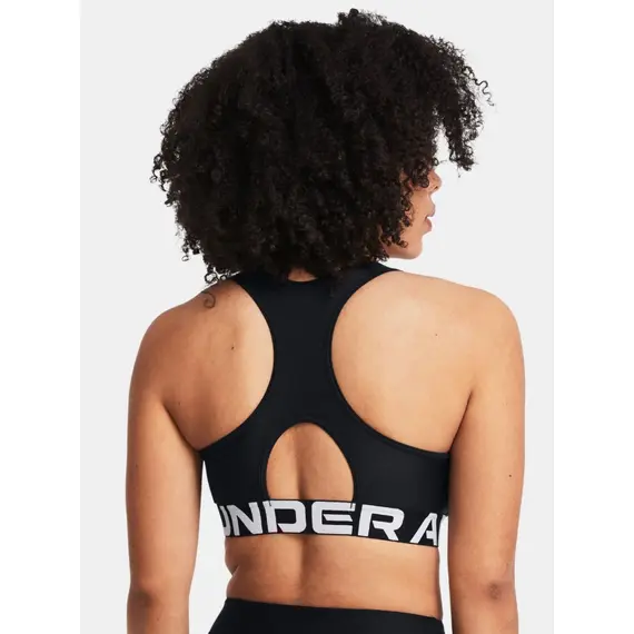 UNDER ARMOUR biustonosz sportowy do ćwiczeń HG Mid czarny, Kolor: czarny, Rozmiar: M, 5 zdjęcie