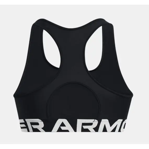 UNDER ARMOUR biustonosz sportowy do ćwiczeń HG Mid czarny, Kolor: czarny, Rozmiar: M, 2 zdjęcie