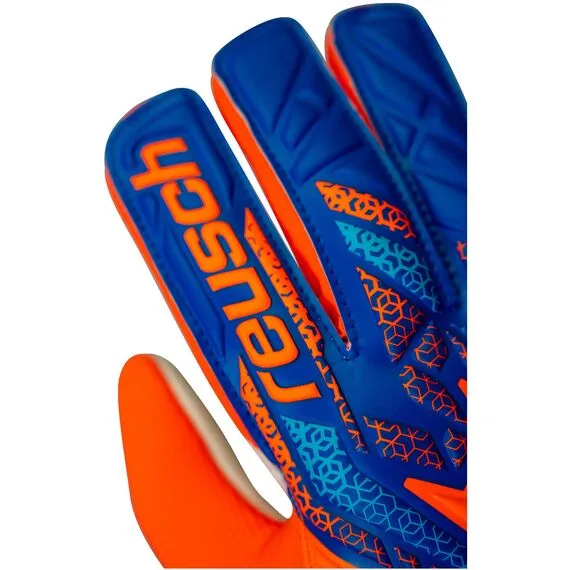 Reusch rękawice bramkarskie Attrakt Freegel Silver, Kolor: pomarańczowy, Rozmiar: 10, 5 zdjęcie