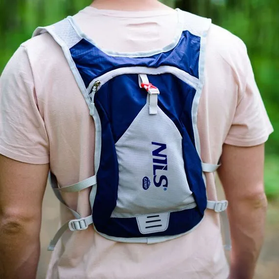 NILS CAMP plecak biegowy z miejscem na bukłak 10L TRIPPER NC1708 niebieski, Kolor: niebieski, Rozmiar: one size, 2 zdjęcie