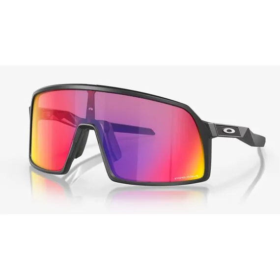 OAKLEY okulary przeciwsłoneczne sportowe SUTRO S czarno-różowe, Kolor: pomarańczowy, Rozmiar: one size