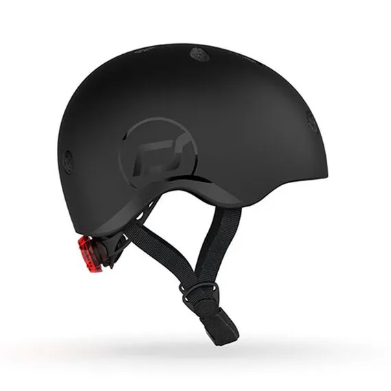 SCOOTANDRIDE Kask XXS-S dla dzieci 1-5 lat czarny, Kolor: czarny, Rozmiar: XXS-S