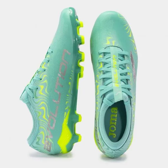 JOMA EVOLUTION buty piłkarskie korki męski na trawę EVOW2415FG zielone, Kolor: zielony, Rozmiar: 44, 2 zdjęcie