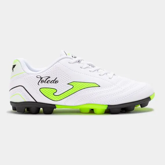 JOMA buty piłkarskie lanki dziecięce TOLEDO TOJS2502HG biały, Kolor: biały, Rozmiar: 35