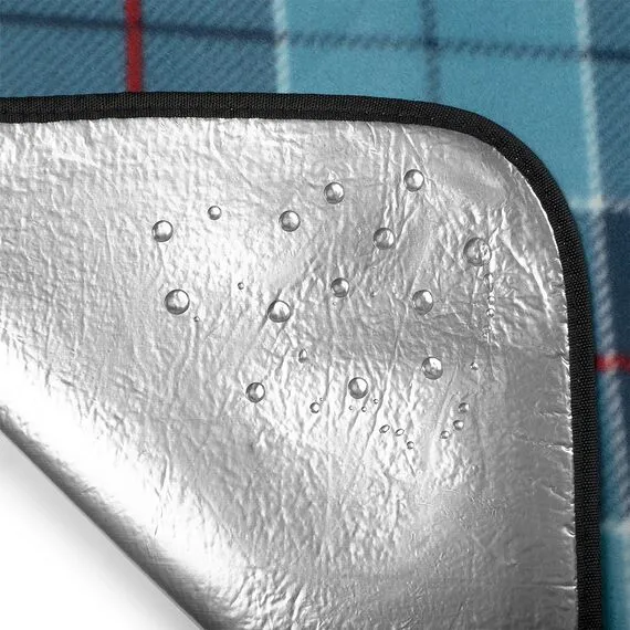 NILS CAMP koc turystyczny z wartstwą aluminiową 250x200cm NC8002, Kolor: niebieski, 4 zdjęcie