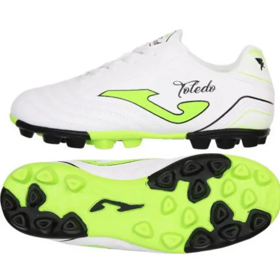 JOMA buty piłkarskie lanki dziecięce TOLEDO TOJS2502HG biały, Kolor: biały, Rozmiar: 35, 2 zdjęcie