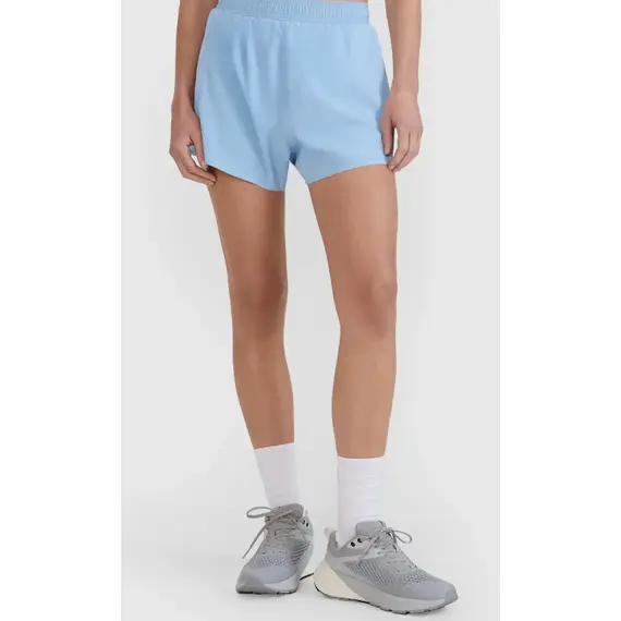 4F spodenki krótkie damskie do ćwiczeń 4FWSS25TFSHF0881 niebieskie, Kolor: niebieski, Rozmiar: XL, 5 zdjęcie