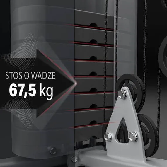 HMS atlas treningowy do ćwiczeń siłowych w domu TYTAN 7, 25 zdjęcie